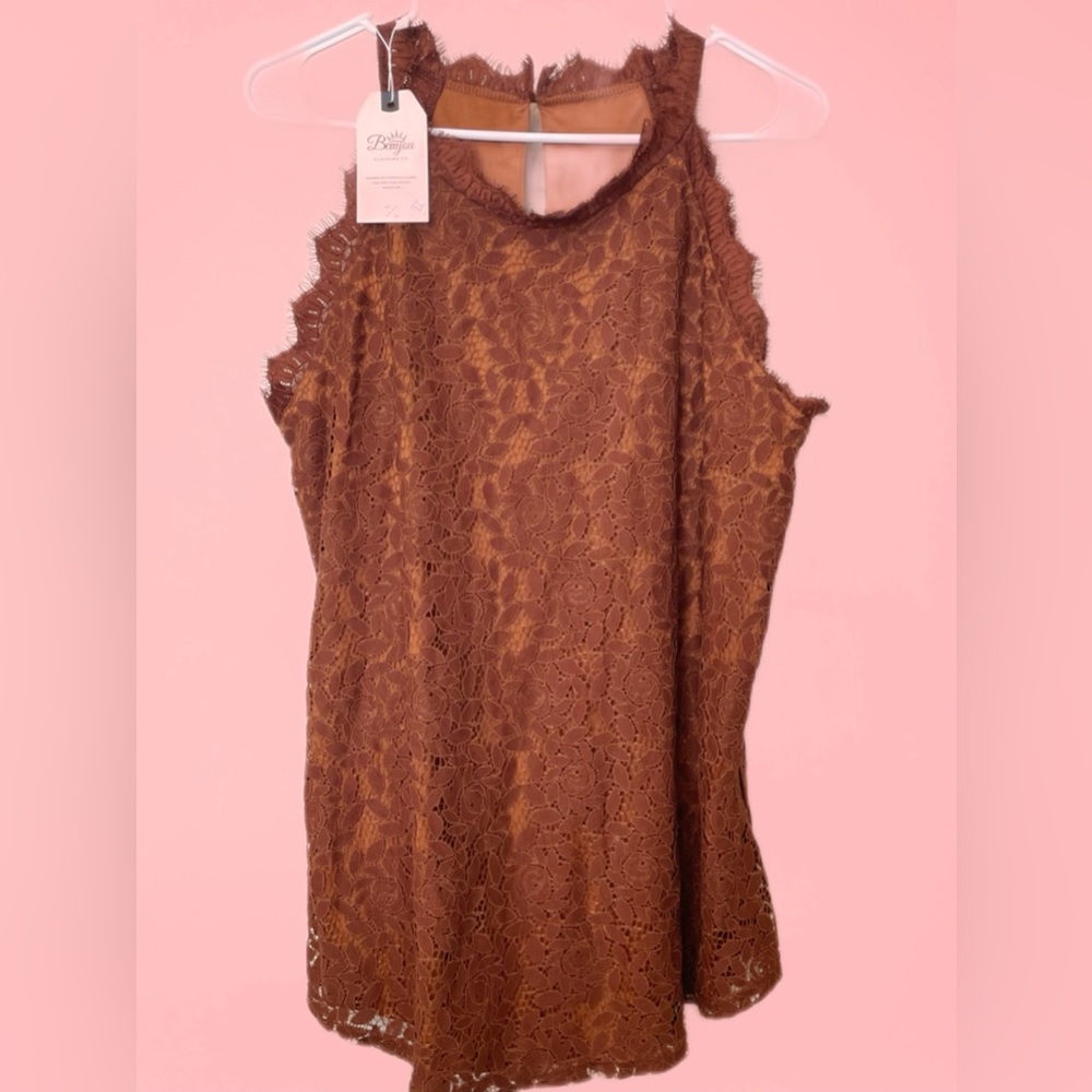 NWT Bayou Clothing co. Lace Blouse
